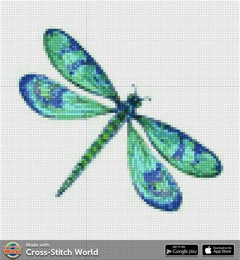 dragonfly cross stitch pattern free|blackwork dragonfly cross stitch pattern.